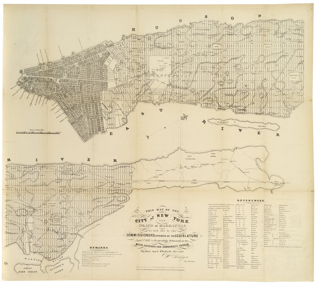 Cette carte de la ville de New York et de l