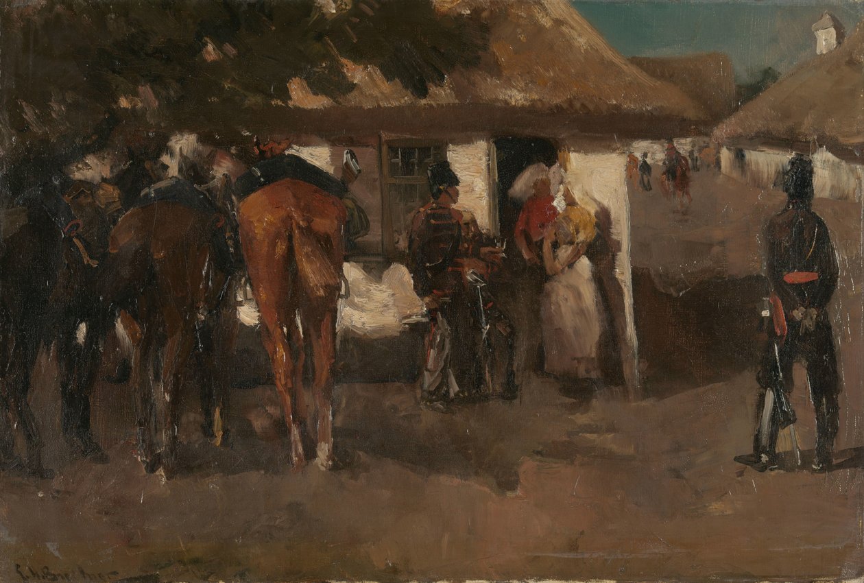 Cantonnement des troupes - George Hendrik Breitner