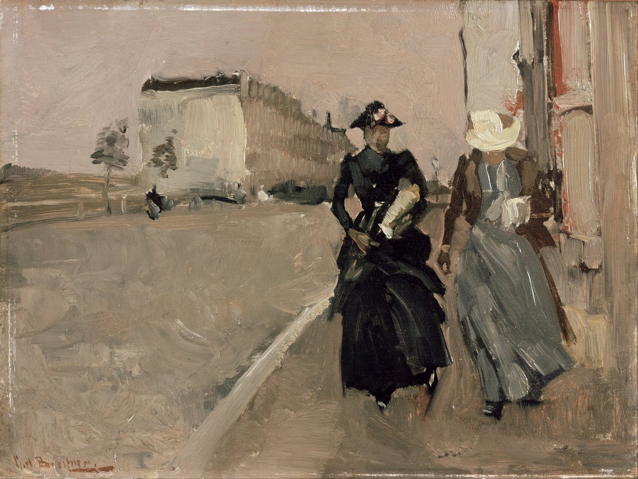 Rafale de vent - George Hendrik Breitner