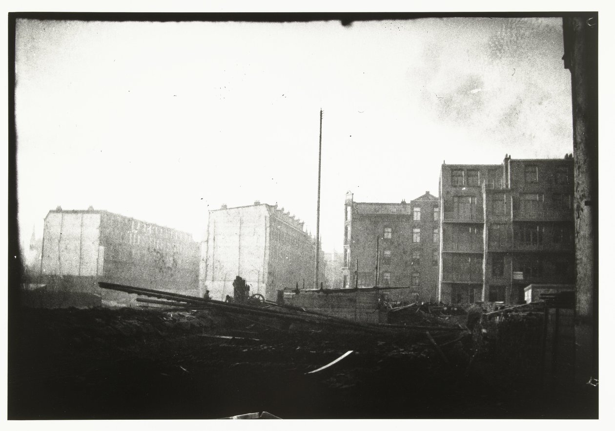 Nouvelles constructions le long du canal Jacob van Lennep à Amsterdam - George Hendrik Breitner