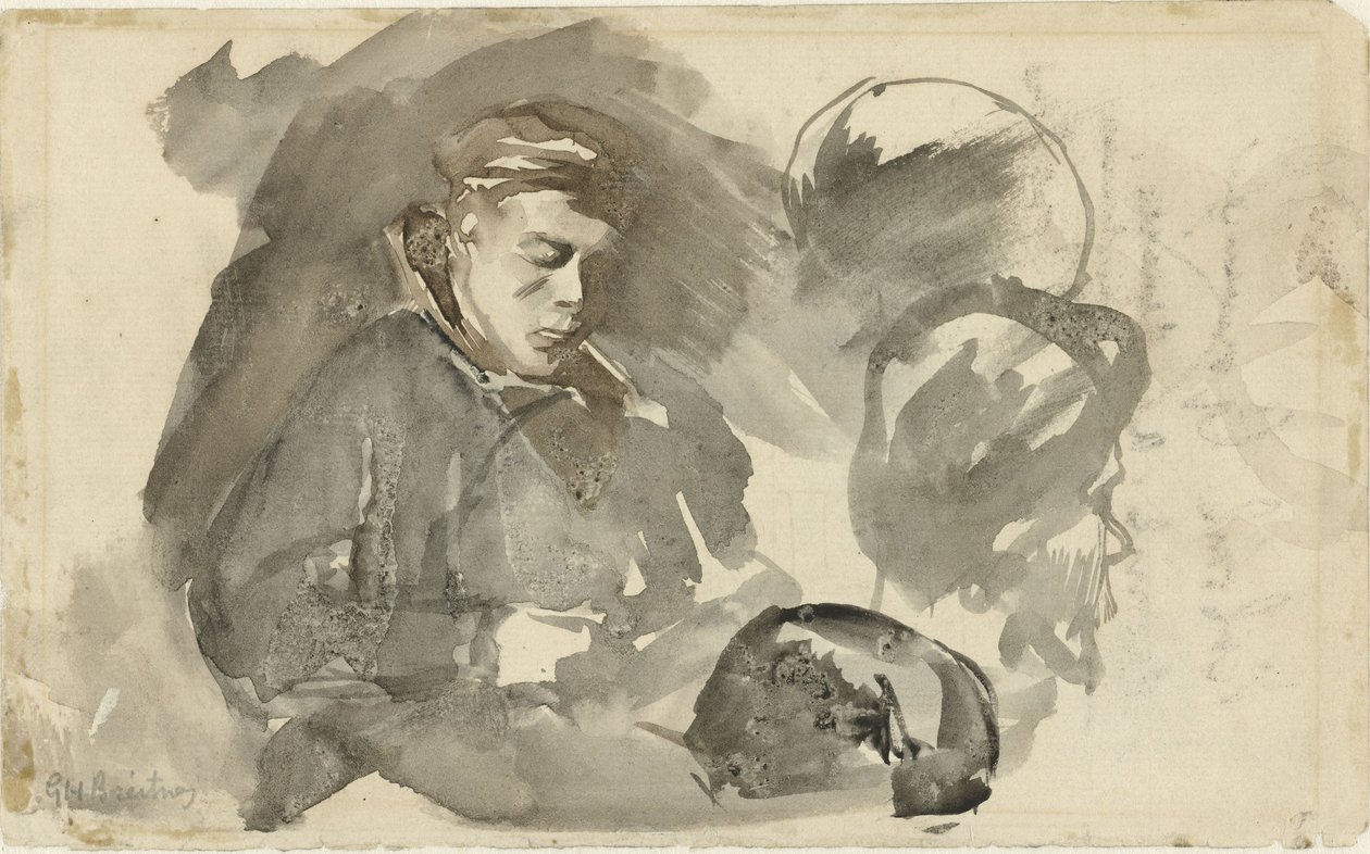 Garçon assis - George Hendrik Breitner