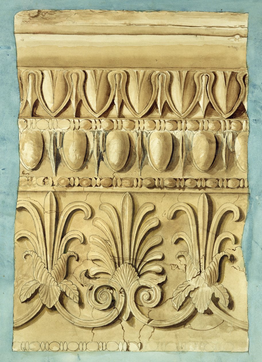 Fragment architectural, 1837 - George Henry Bailey