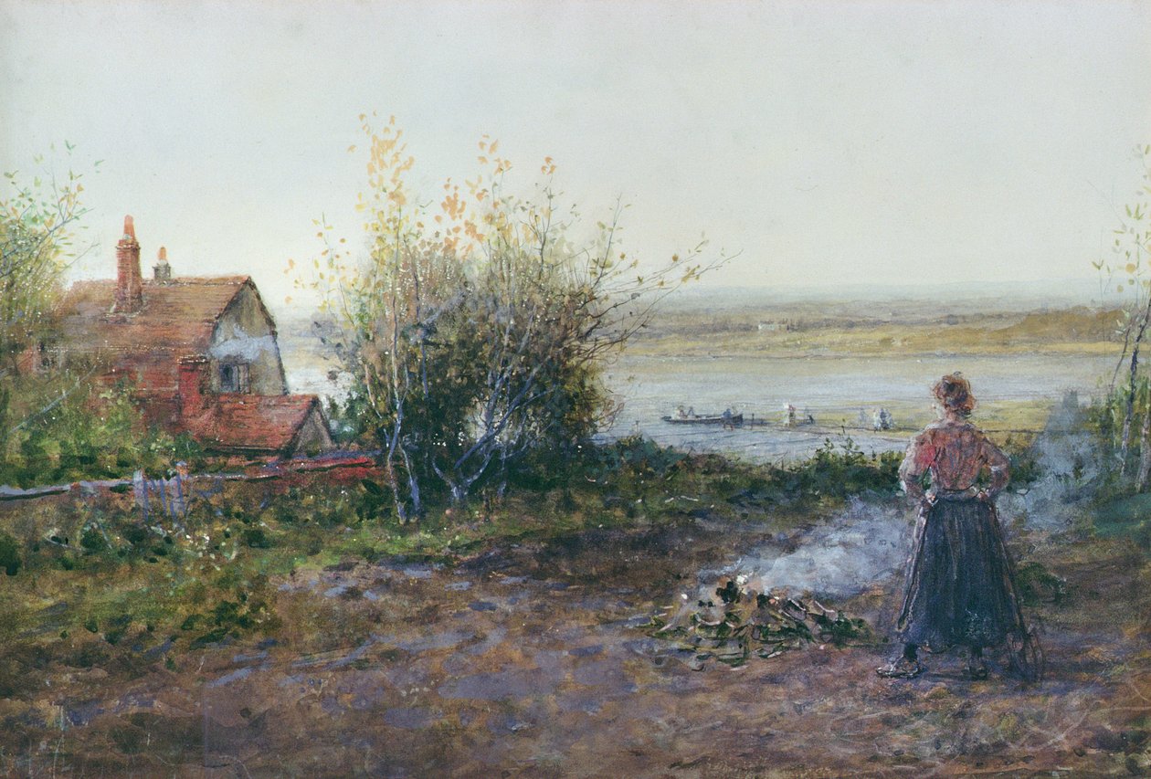 Bawdsey Ferry, près de Felixstowe - George Henry Boughton