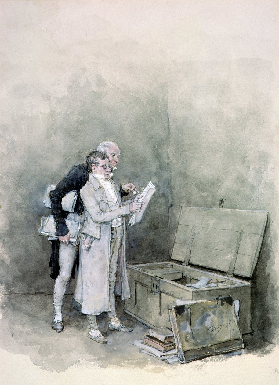 Le Coffre à actes - George Henry Boughton