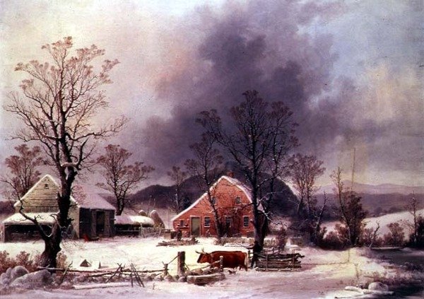 Retour à la ferme - George Henry Durrie