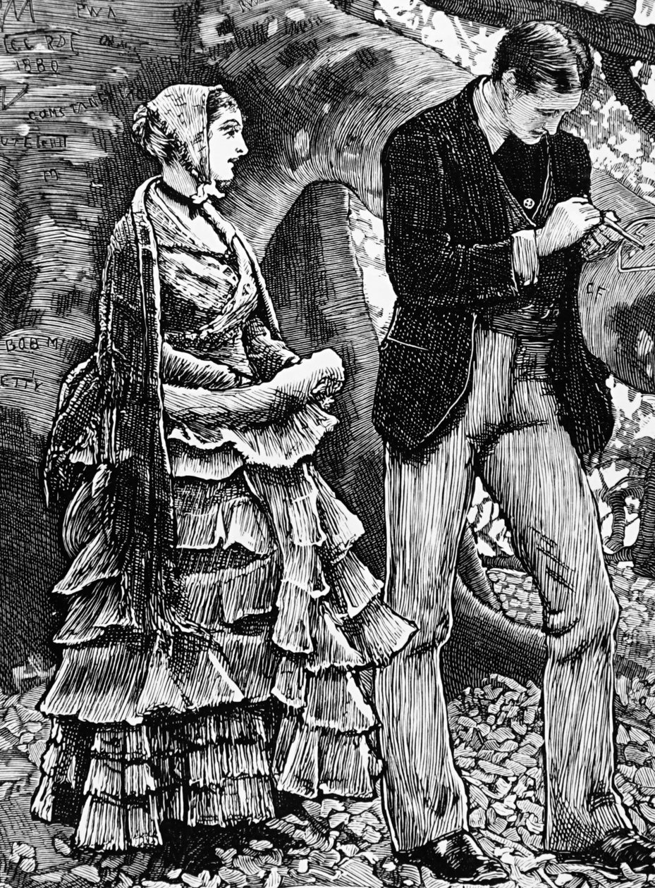 Illustration Dépeignant une Femme Refusant une Proposition d