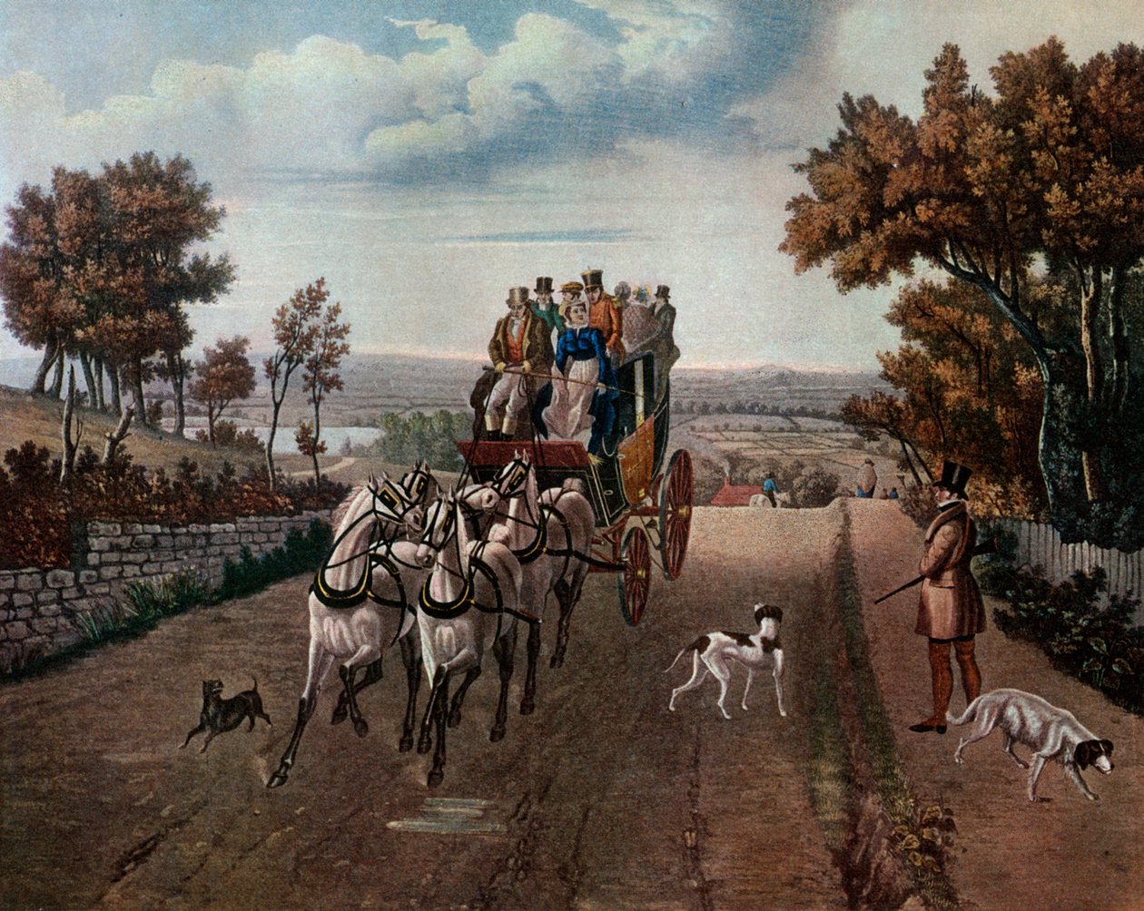 Diligence, 1827, 1927 - George Hunt