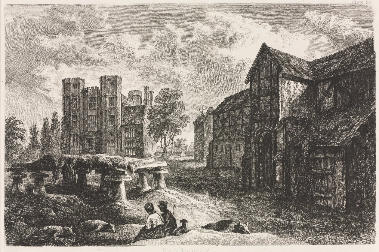 Kenilworth, 1827, publié 1848 - George II Cuitt