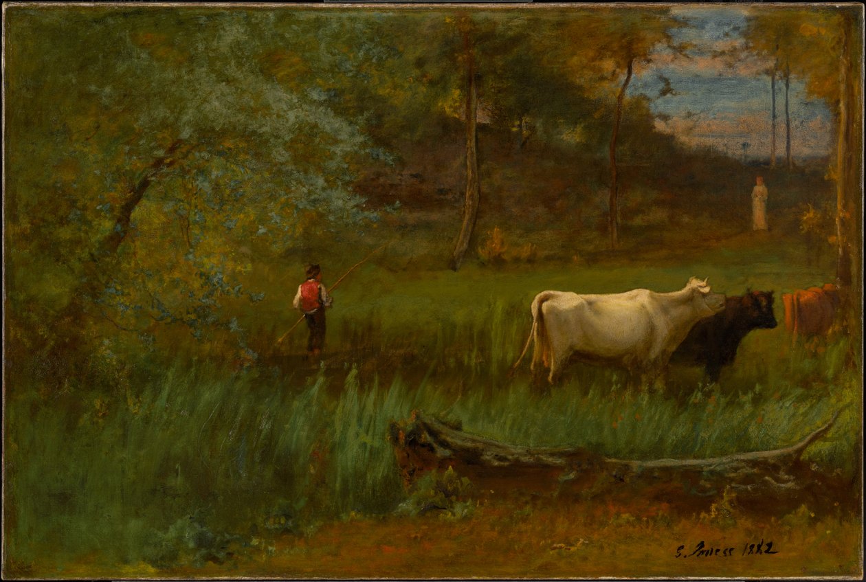 Une pastorale - George Inness