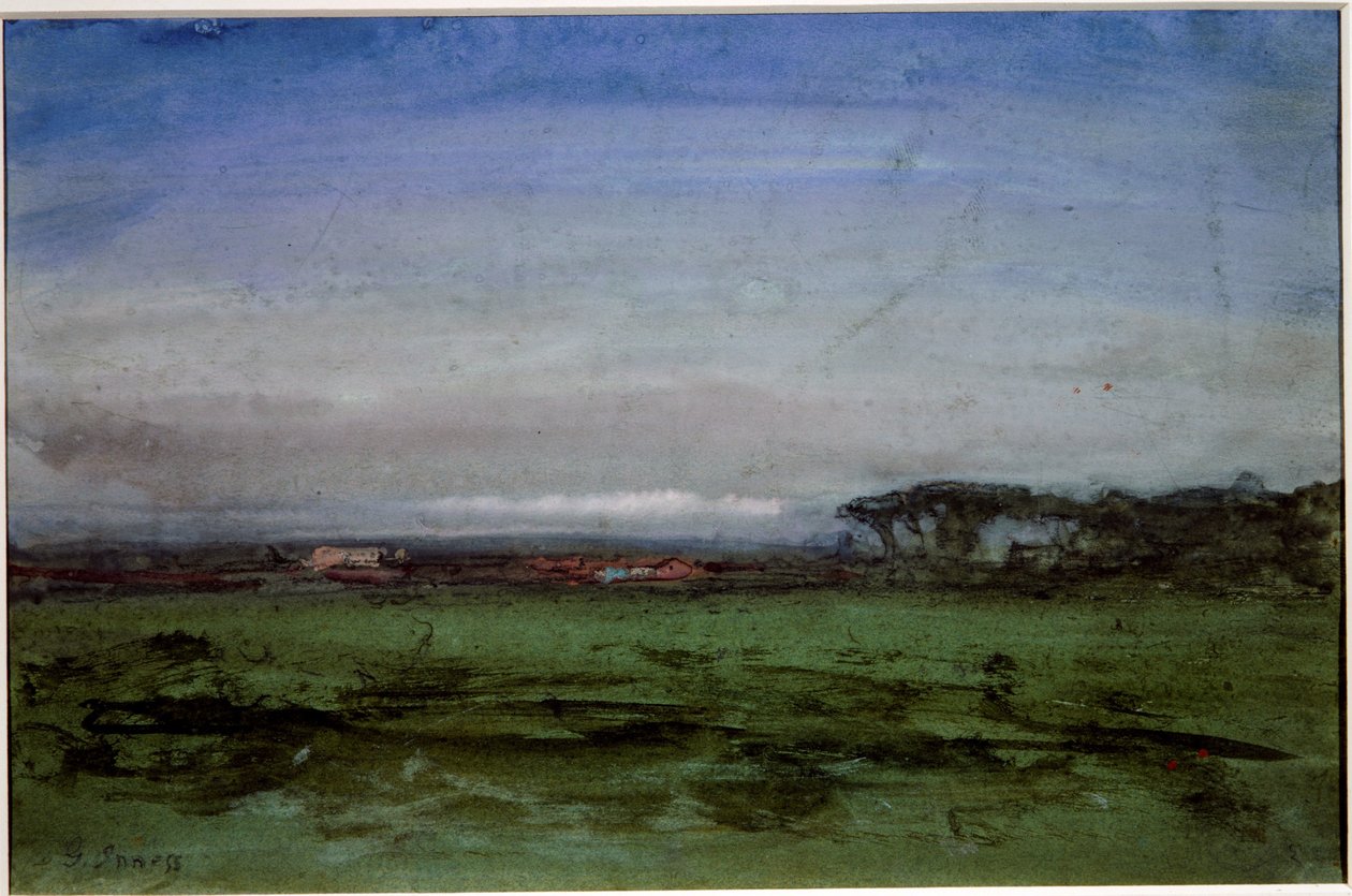 À travers la Campagne romaine - George Inness