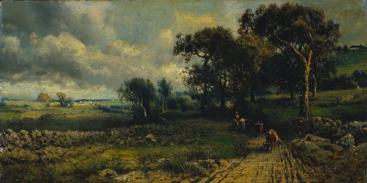 Nuages vaporeux - George Inness
