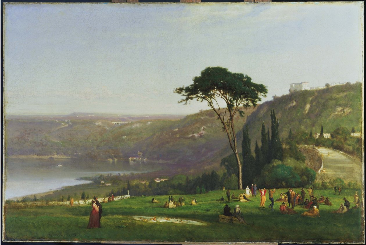 Lac Albano - George Inness
