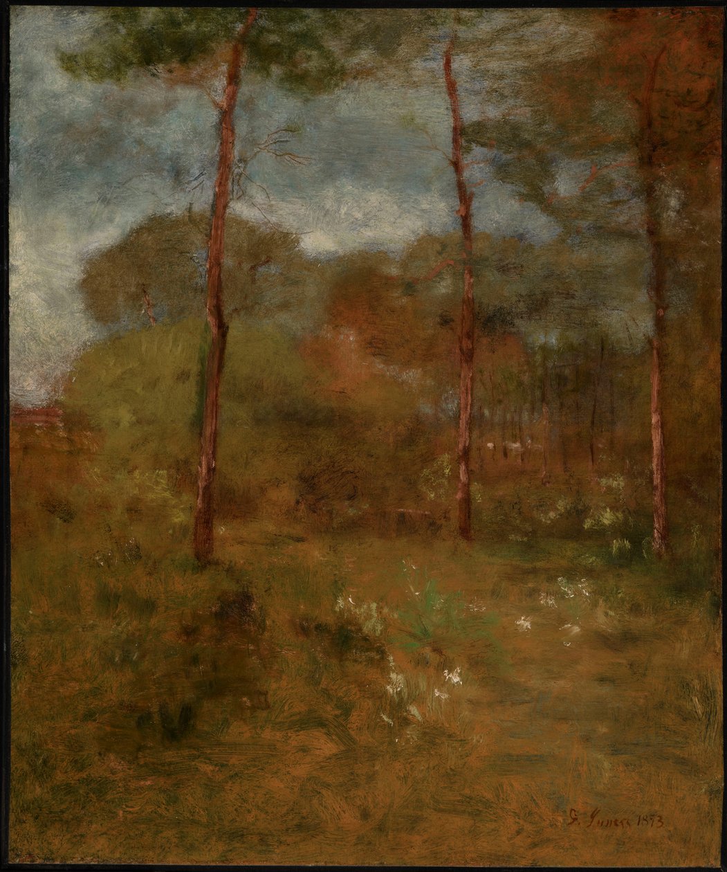 Orange Road, Tarpon Springs - George Inness