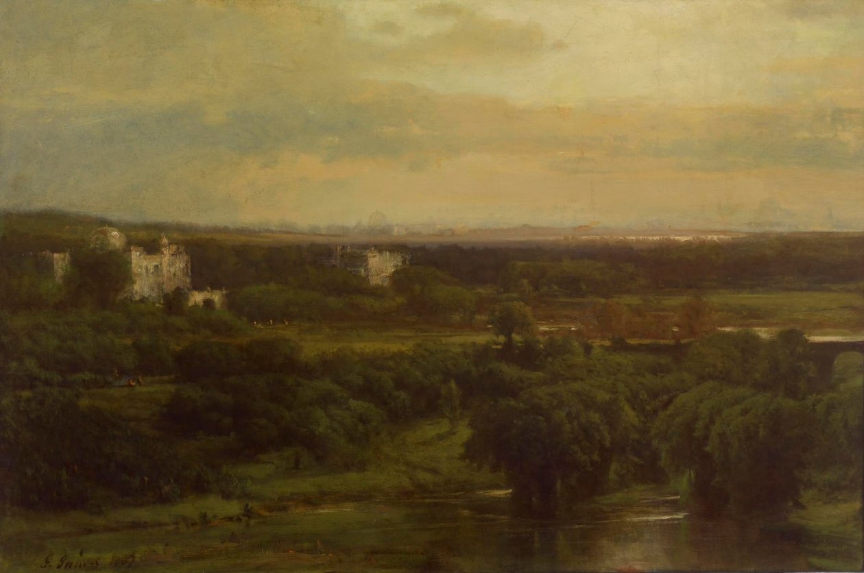 La Vallée des Oliviers - George Inness