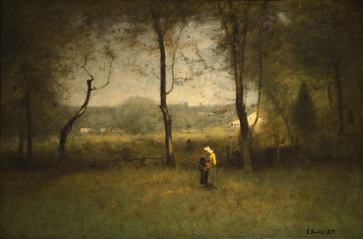 Des ramasseurs de bois, un après-midi d