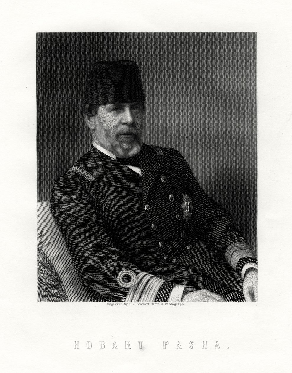 Augustus Charles Hobart-Hampden, 1822-1886, capitaine de la marine anglaise - George J. Stodart