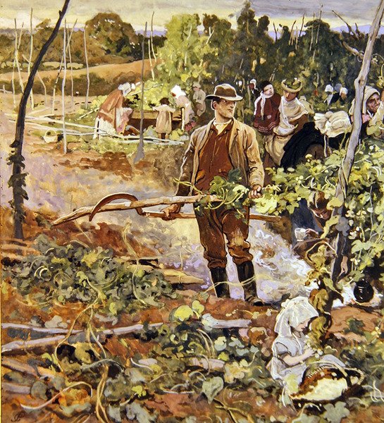 Les glaneuses - George John Pinwell