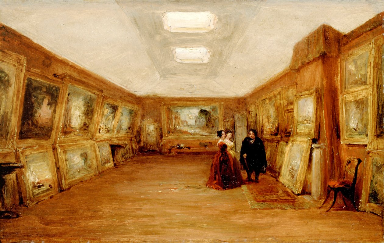 Intérieur de la galerie de Turner : l