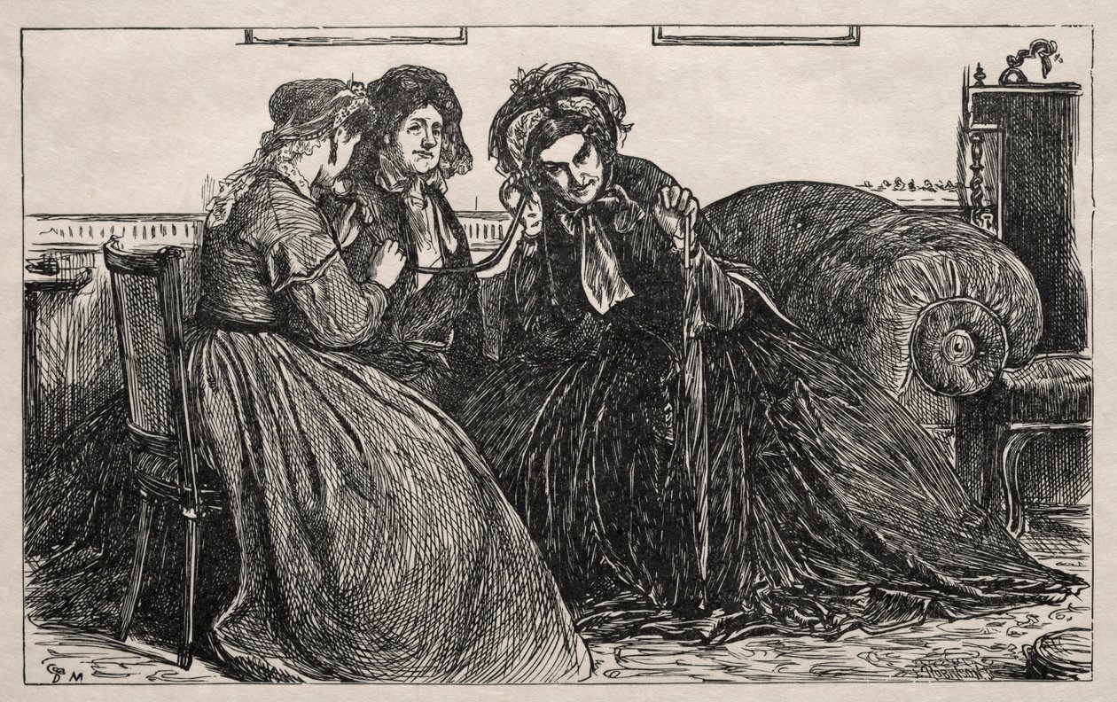 La vie à Londres, 1866 - George Louis Palmella Busson Du Maurier