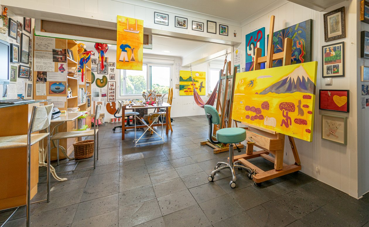 Studio de Cristina Rodriguez à Pico Island, 2022 - Bartolome Esteban and studio Murillo