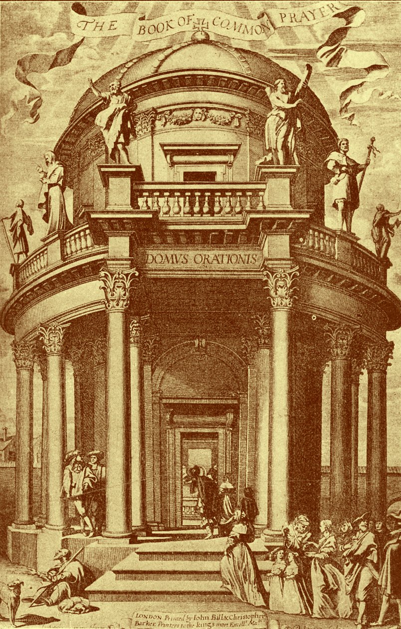 Page de Titre du Livre de la Prière Commune - Bartolome Esteban and studio Murillo