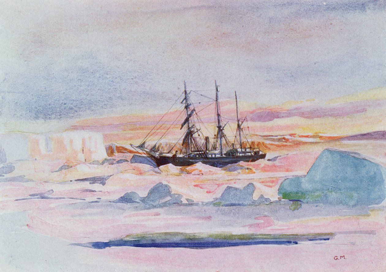 Aurore australe, illustration de 