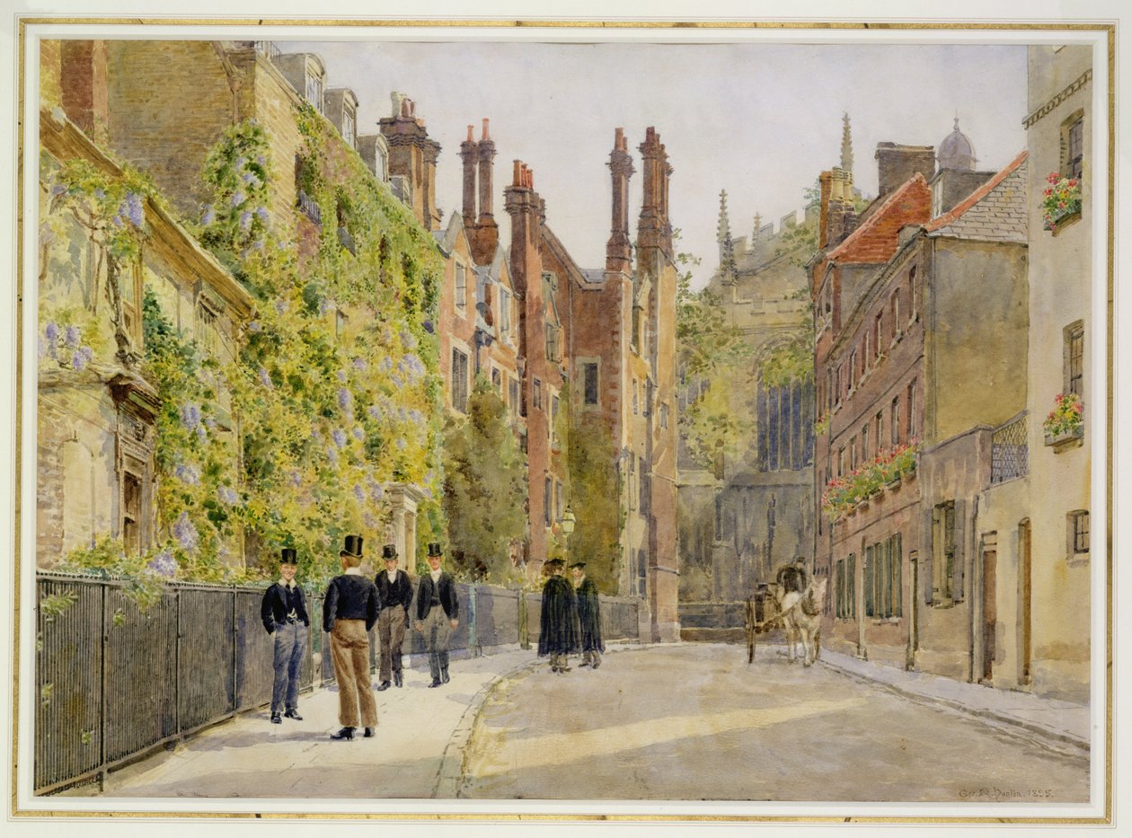 Keats Lane, Eton College, 1895 - George Moore Henton