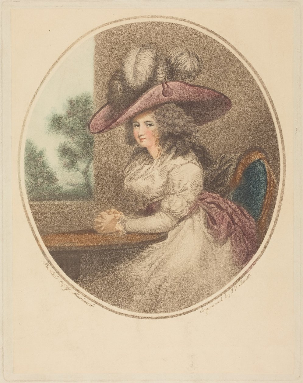 Anne Ward Morland (Delia in Town) - George Morland