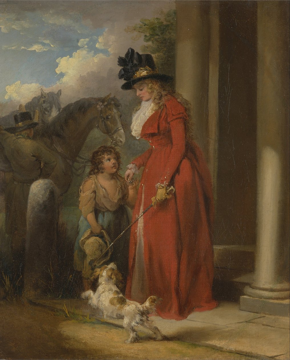 La porte du châtelain - George Morland