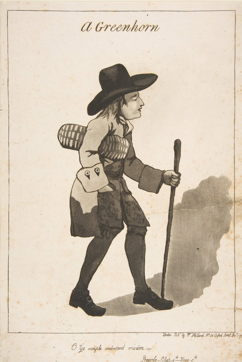 Un novice, 1er décembre 1790 - George Moutard Woodward