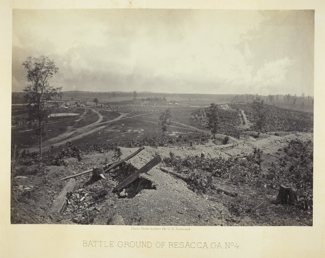 Champ de bataille de Resacca, GA, n° 4 - George N. Barnard