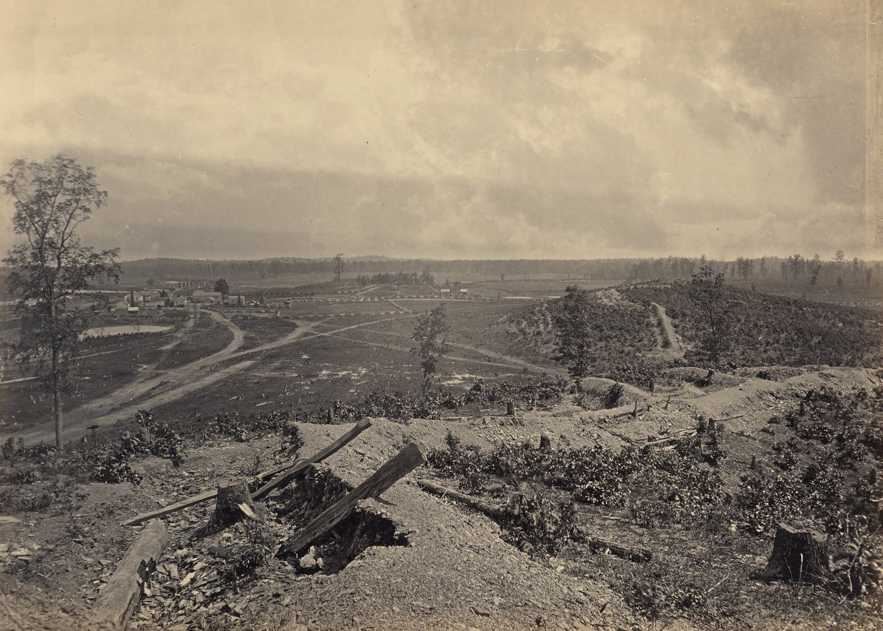 Champ de bataille de Resaca, Géorgie, no 4 - George N. Barnard
