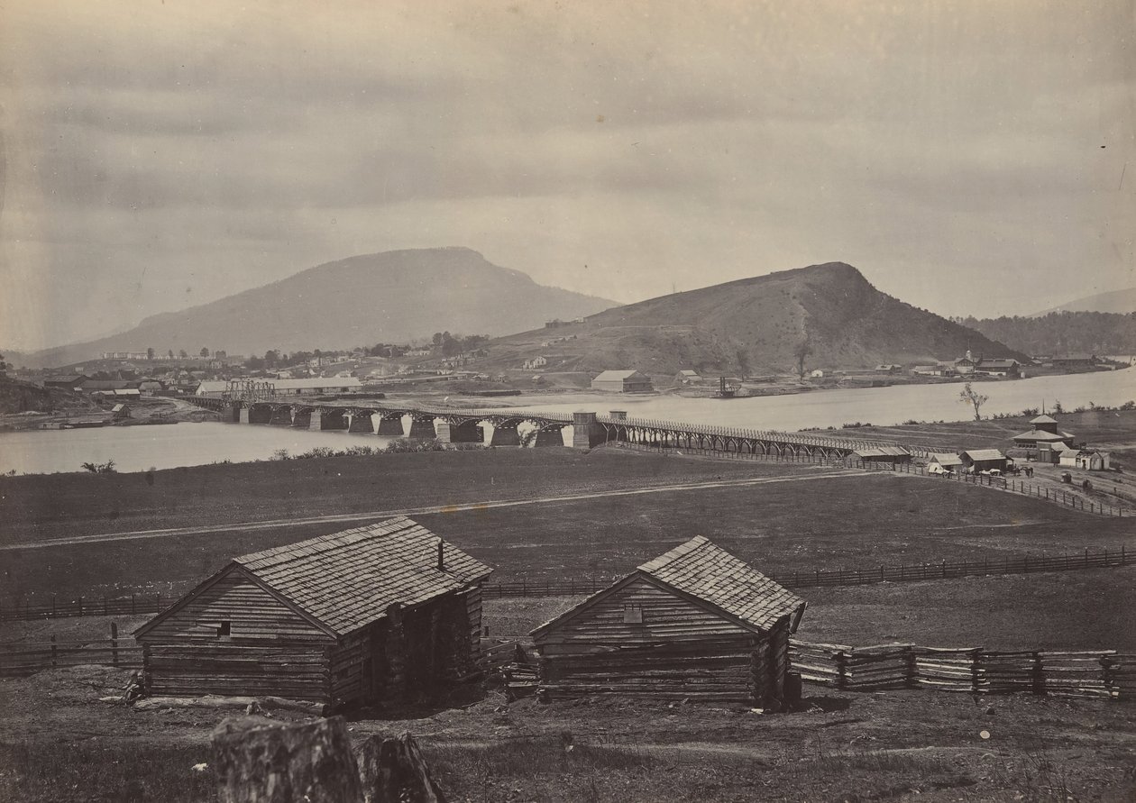 Chattanooga depuis le nord - George N. Barnard