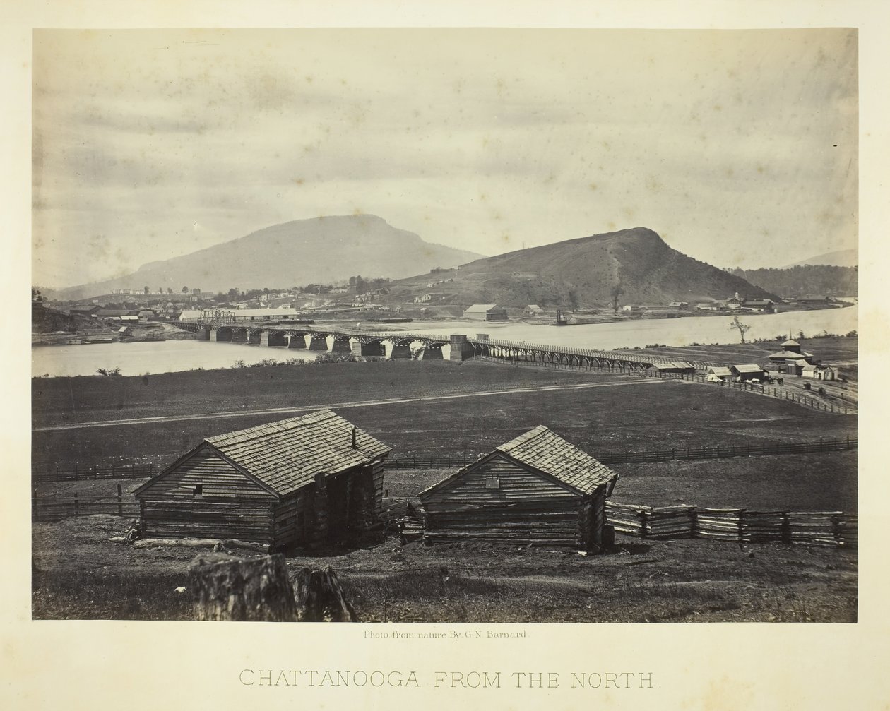 Chattanooga du Nord, 1864 - George N. Barnard