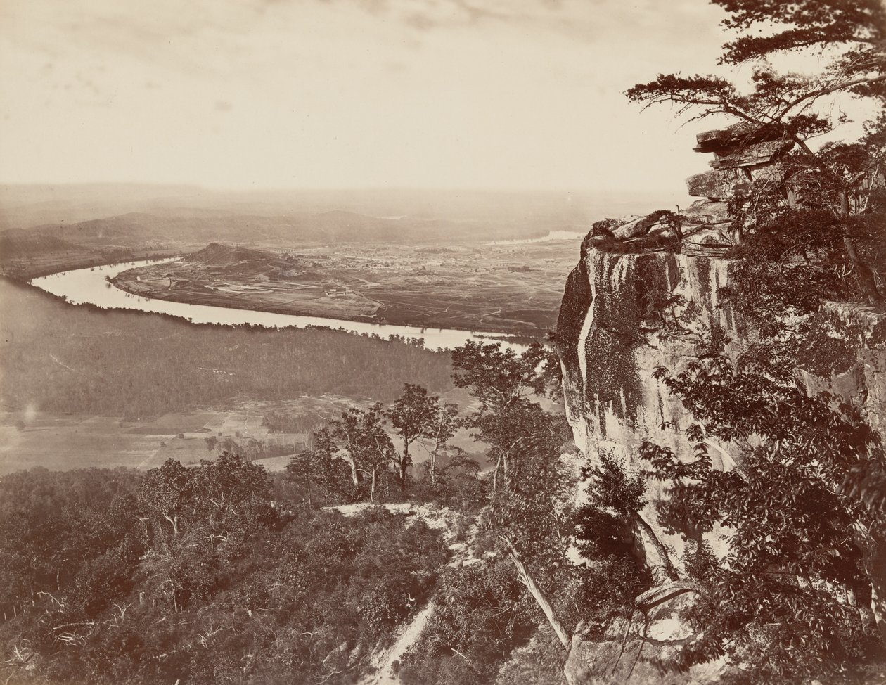 Lookout Mountain, Géorgie - George N. Barnard