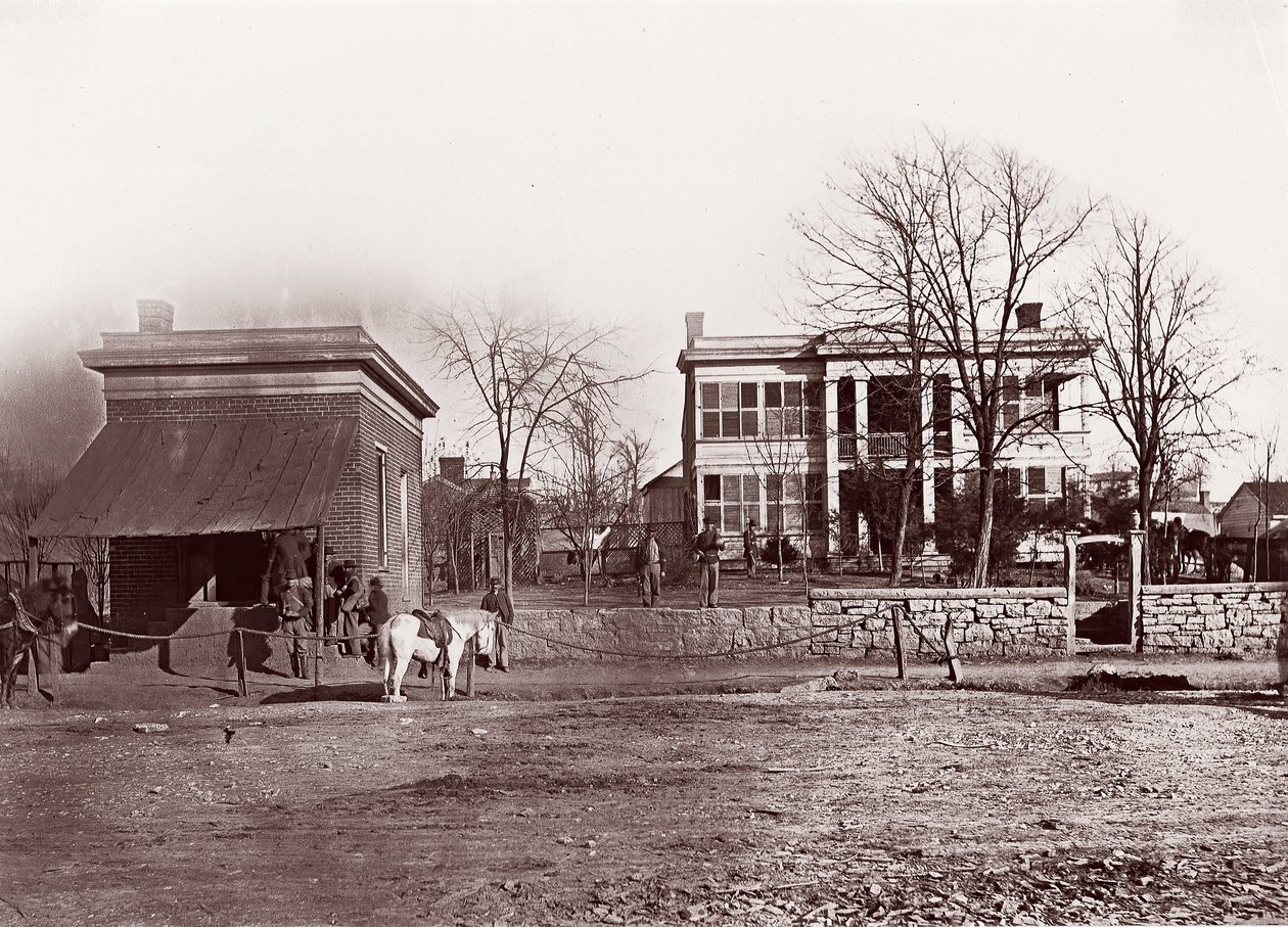 Quartier général des prévôts maréchaux, Chattanooga - George N. Barnard