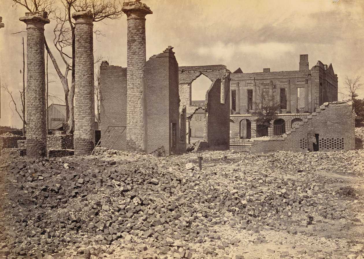 Ruines à Columbia, S.C. No. 2 - George N. Barnard