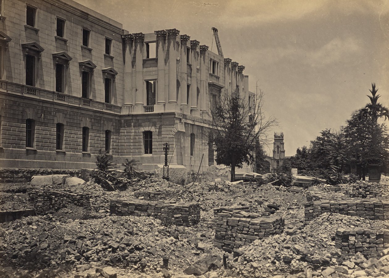 Le nouveau Capitole, Columbia, Caroline du Sud - George N. Barnard