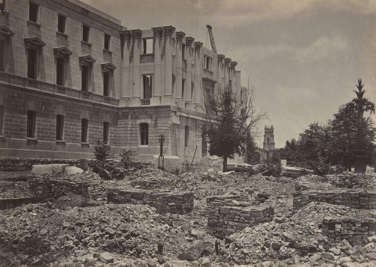 Le nouveau Capitole, Columbia, Caroline du Sud - George N. Barnard