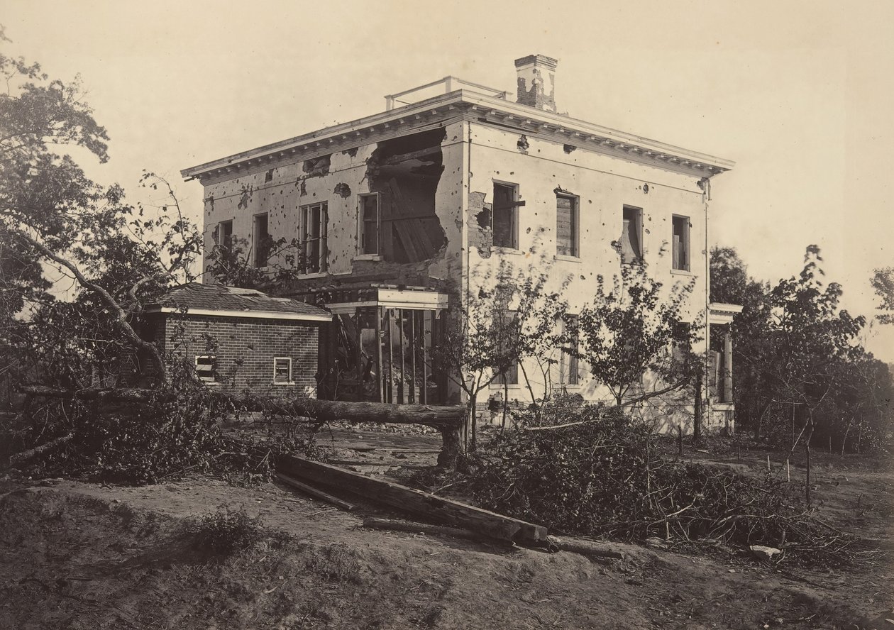 La maison Potter, Atlanta - George N. Barnard