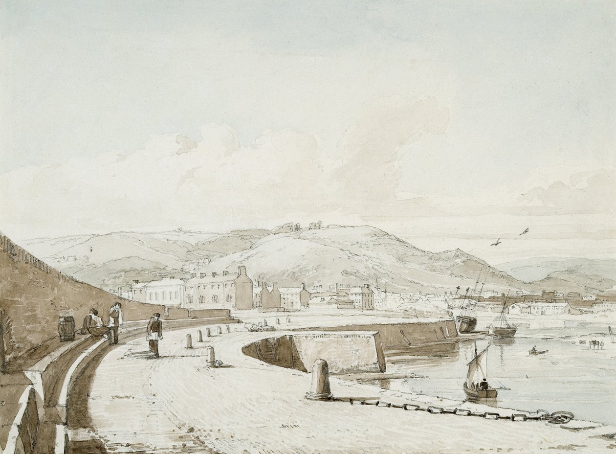 Port de Swansea - George Orleans Delamotte