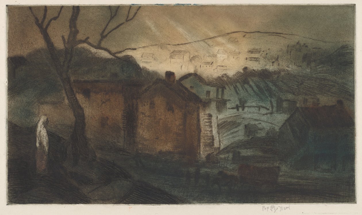 Collines de Jersey - George Overbury