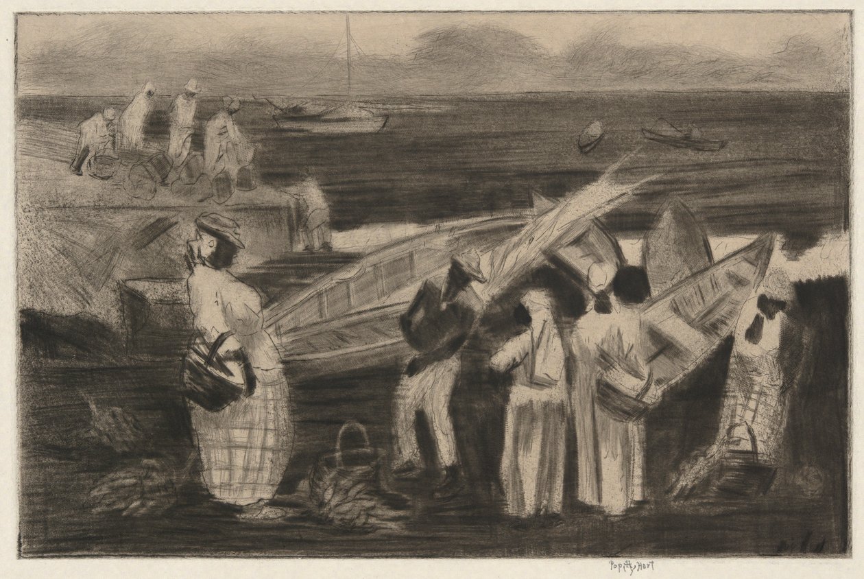 Bateaux de marché - George Overbury Hart