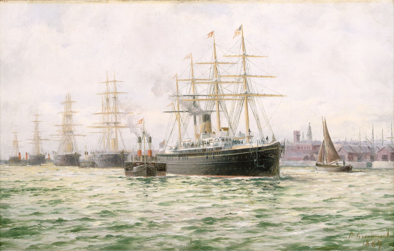 Le vapeur de la White Star Line 