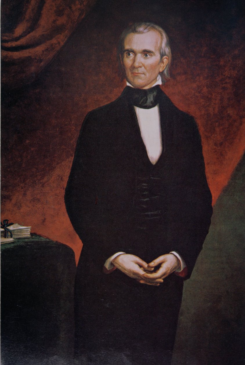 James Knox Polk (1795-1849) - George Peter Alexander (after) Healy