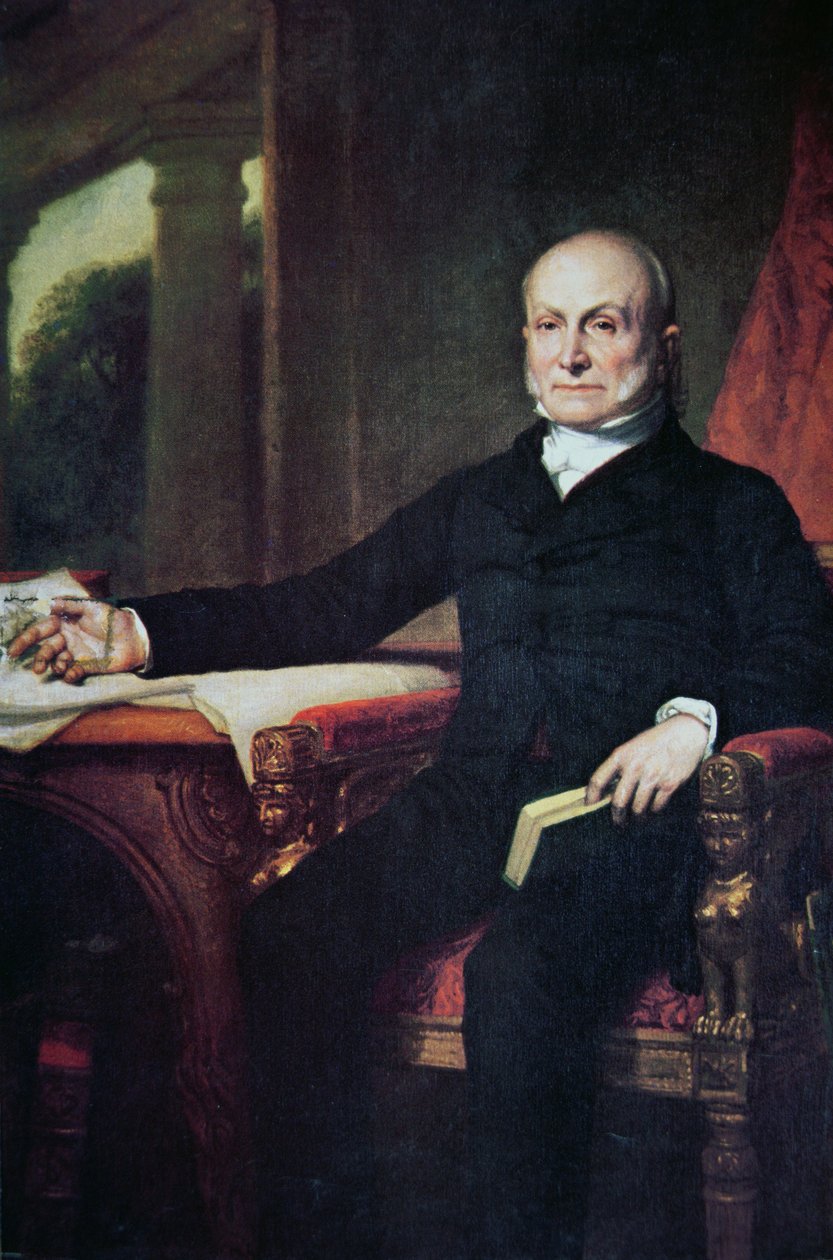 John Quincy Adams (1767-1848) - George Peter Alexander Healy