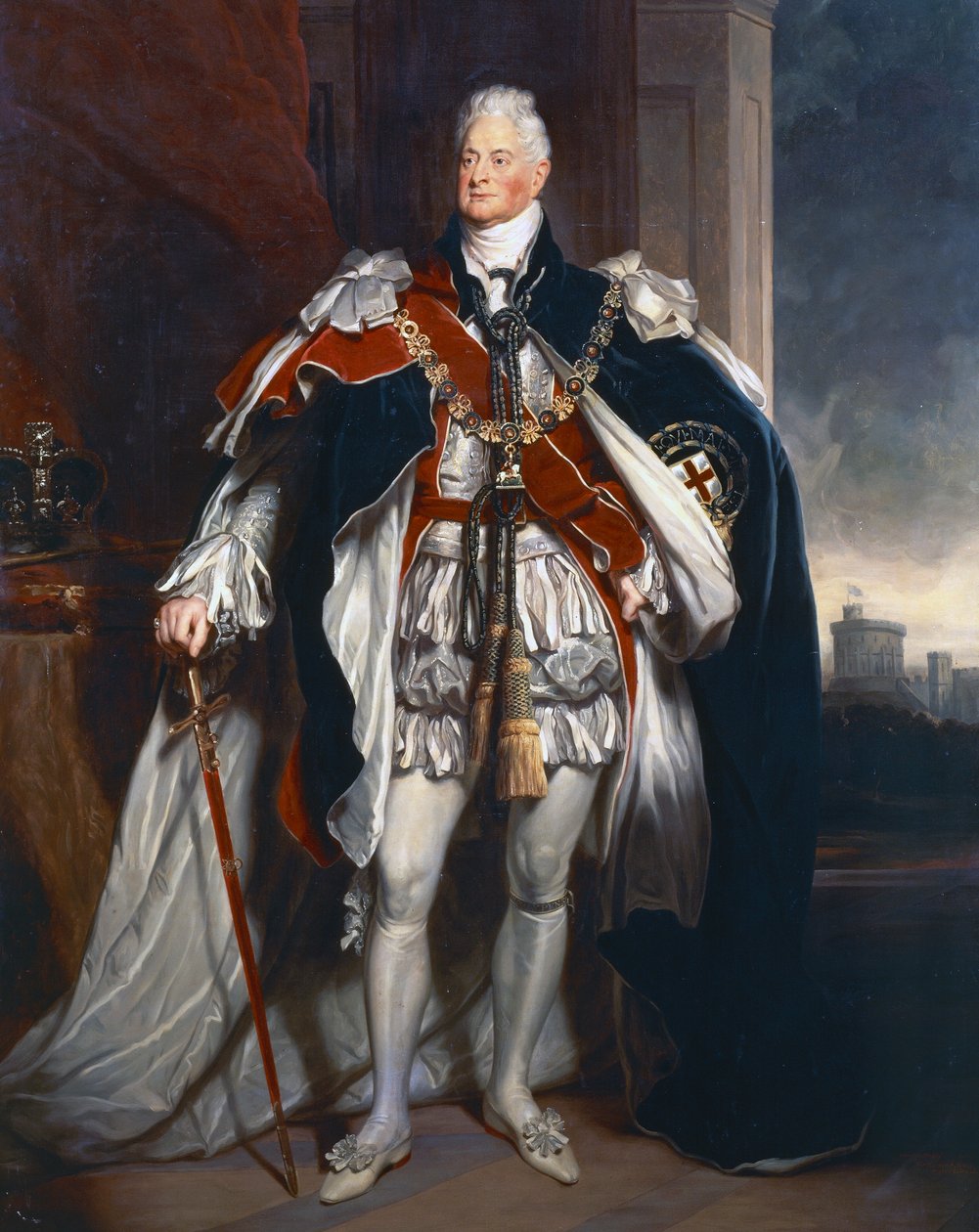 Portrait du roi Guillaume IV, copie d