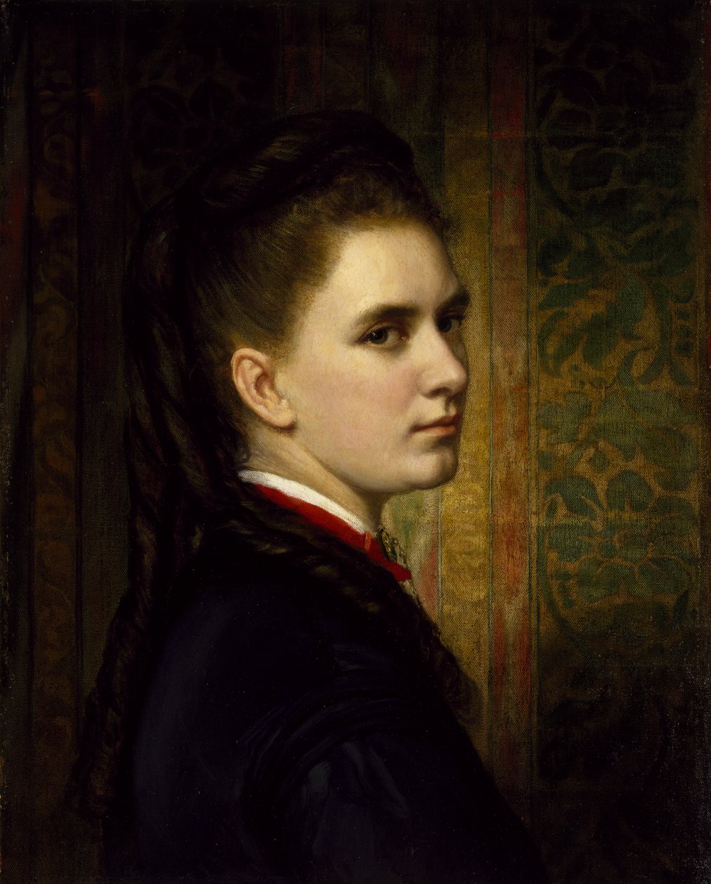 Portrait de Maria Healy, la fille de l'artiste, vers 1871