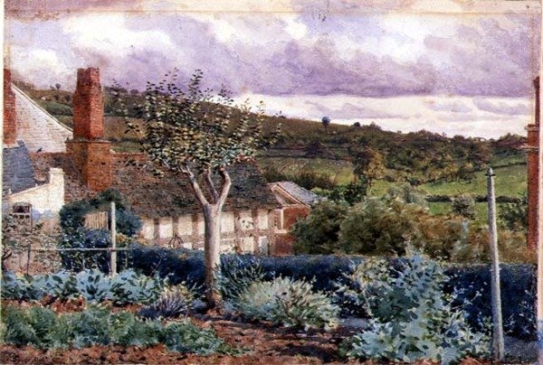 Du jardin du cottage de Sherford, Bromyard - George Price Boyce
