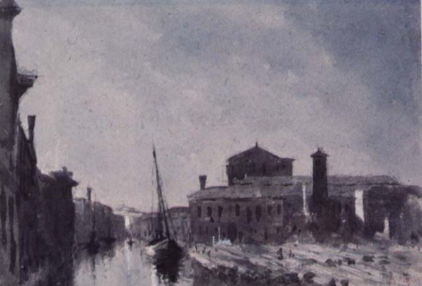 La Sacca Della Misericordia, Venise - George Price Boyce